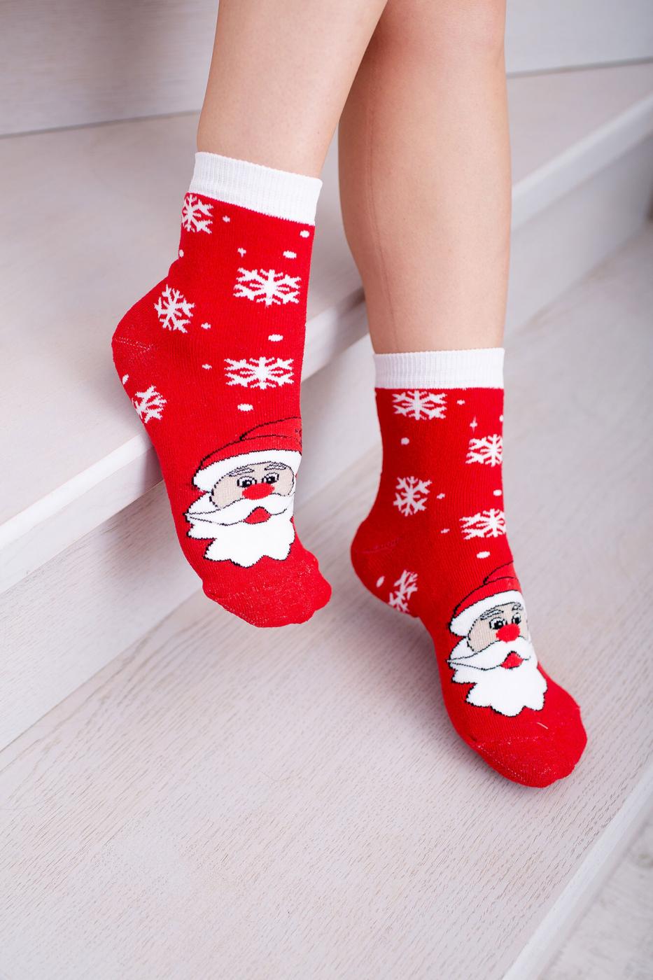 Новорічні Шкарпетки Without Santa Logo
