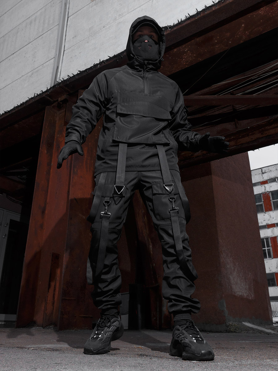 Куртка анорак BEZET Джедай черный - Фото 1