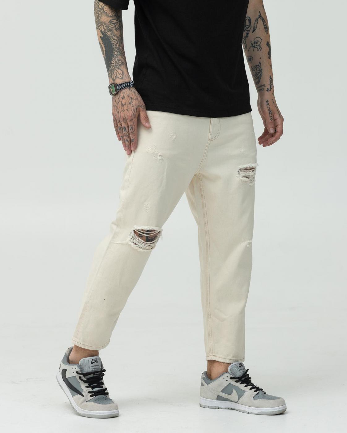 Белые джинсы BEZET Basic   