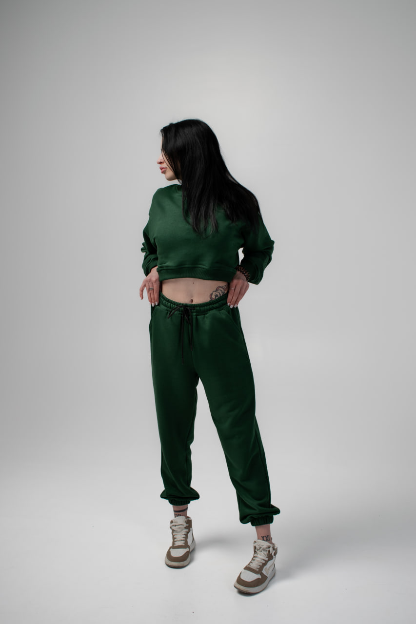 Жіночий спортивний костюм Reload зелений 