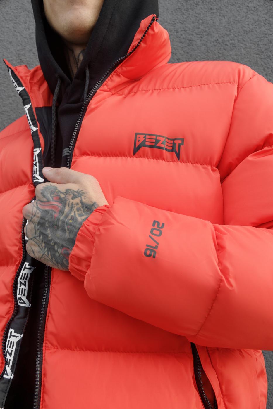 Куртка зима BEZET Hurricane помаранчевий - Фото 1
