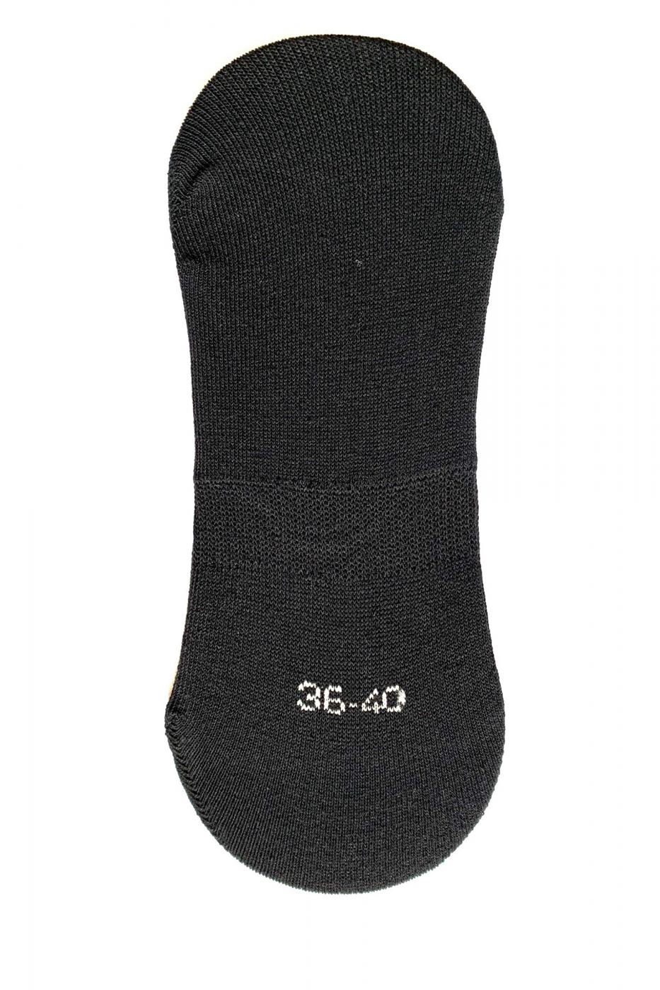 Шкарпетки Слiди Чорні Woman 36-40 - Фото 1