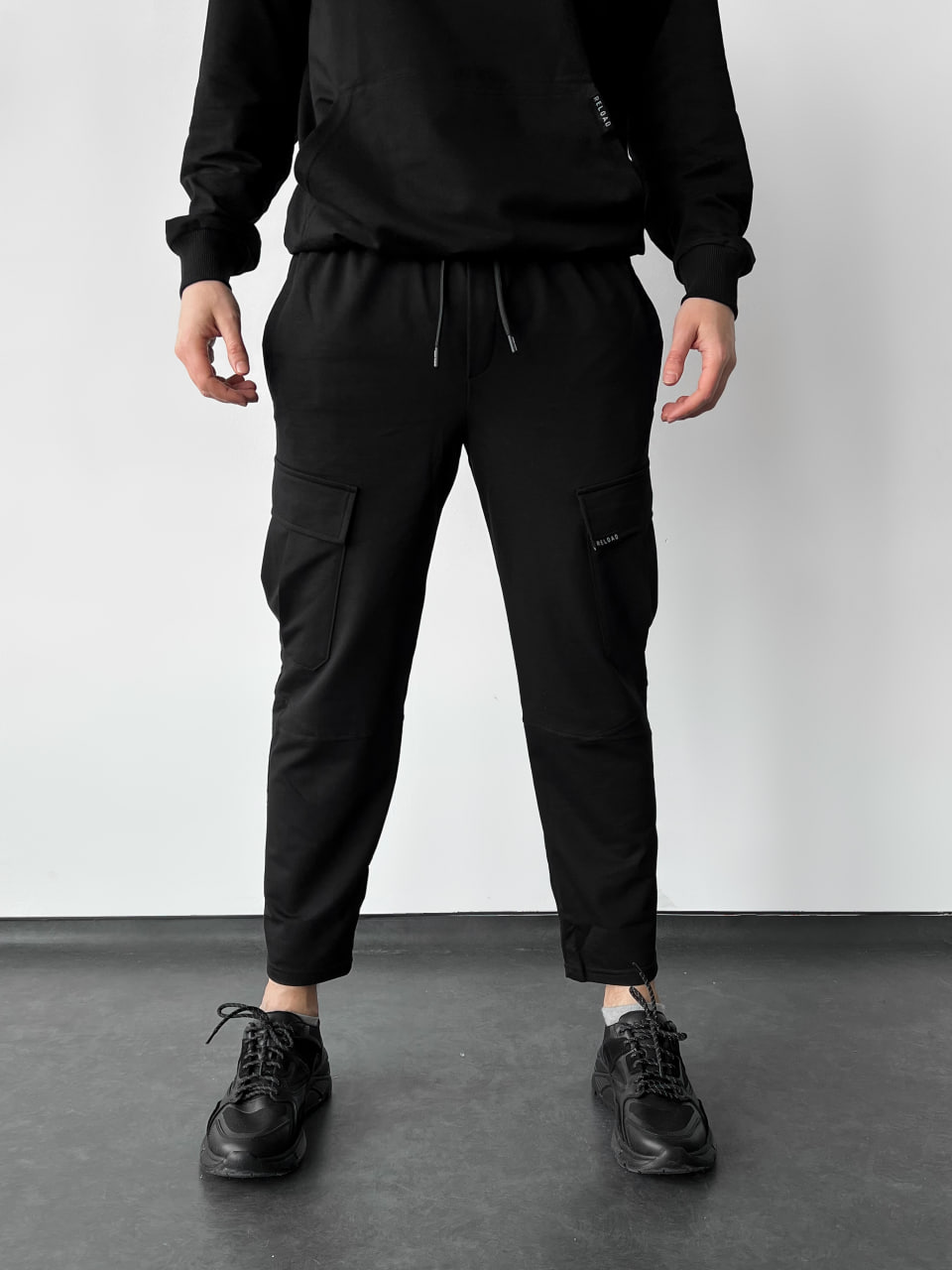 Чоловічі спортивні штани Reload Breethe, чорний - Фото 1