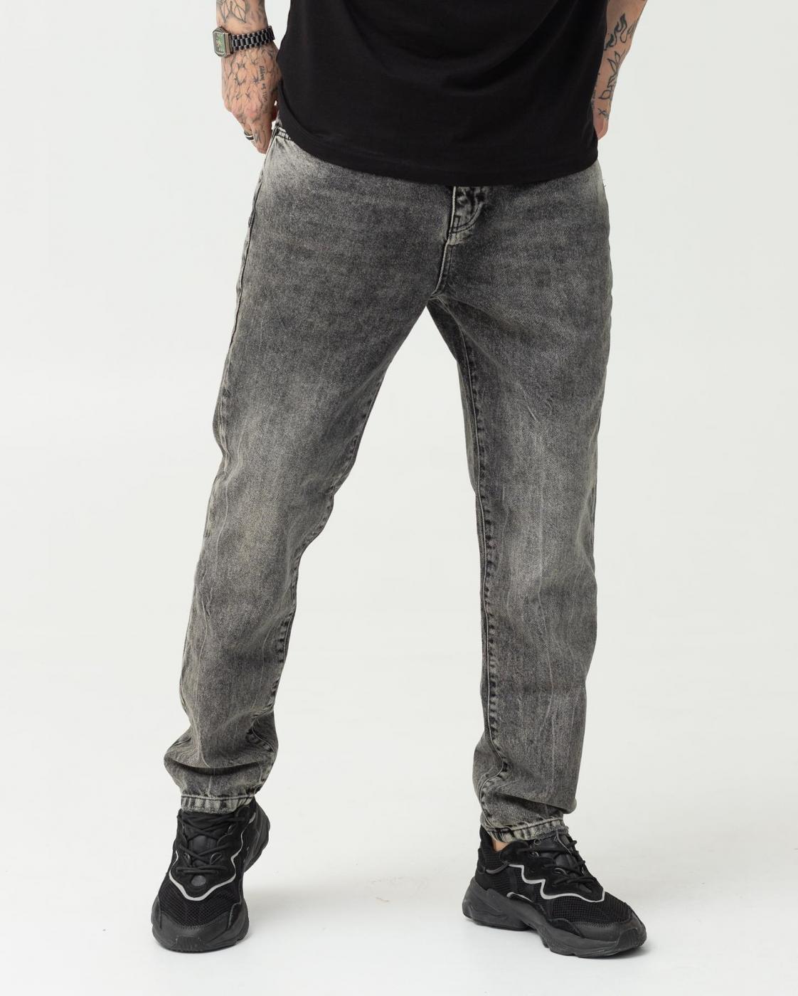 Базовые темно-серые джинсы BEZET Basic