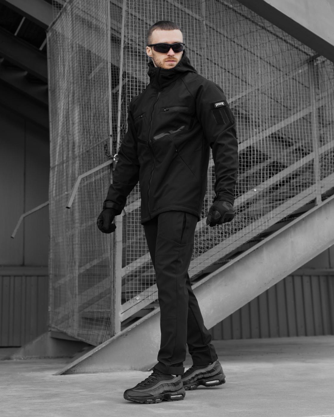 Куртка BEZET Omega чорний - Фото 2