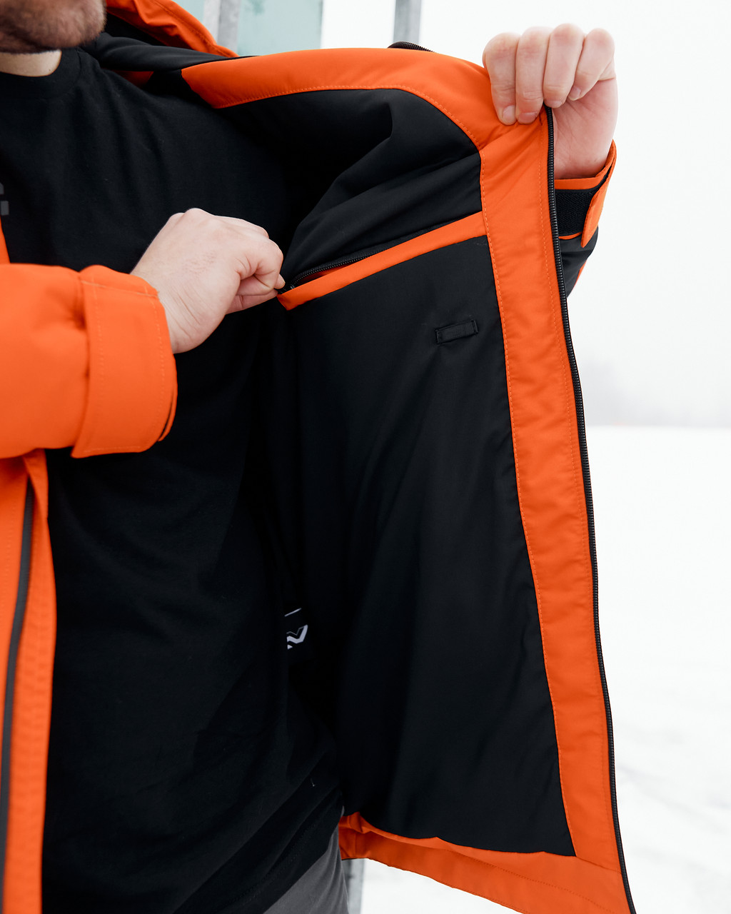 Куртка демісезонна чоловіча OGONPUSHKA Horn оранжева Пушка Огонь - Фото 1