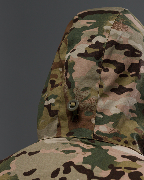 Куртка вітровка тактична BEZET Shadow камуфляжний - Фото 25