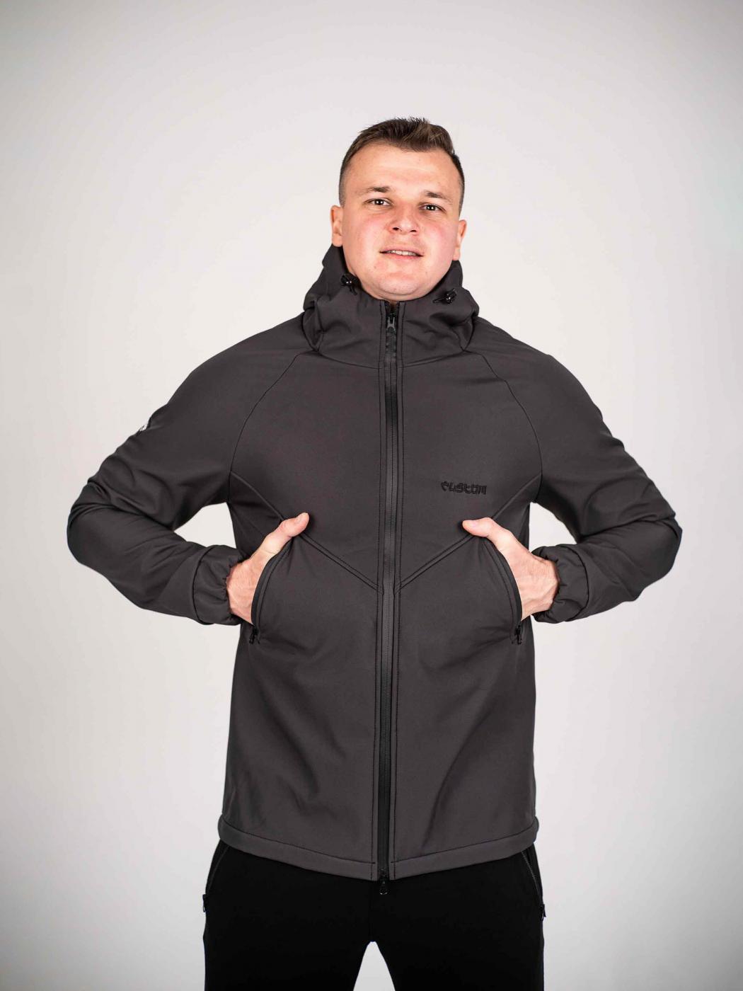 Куртка чоловіча Protection Soft Shell Dark графіт Custom Wear - Фото 1