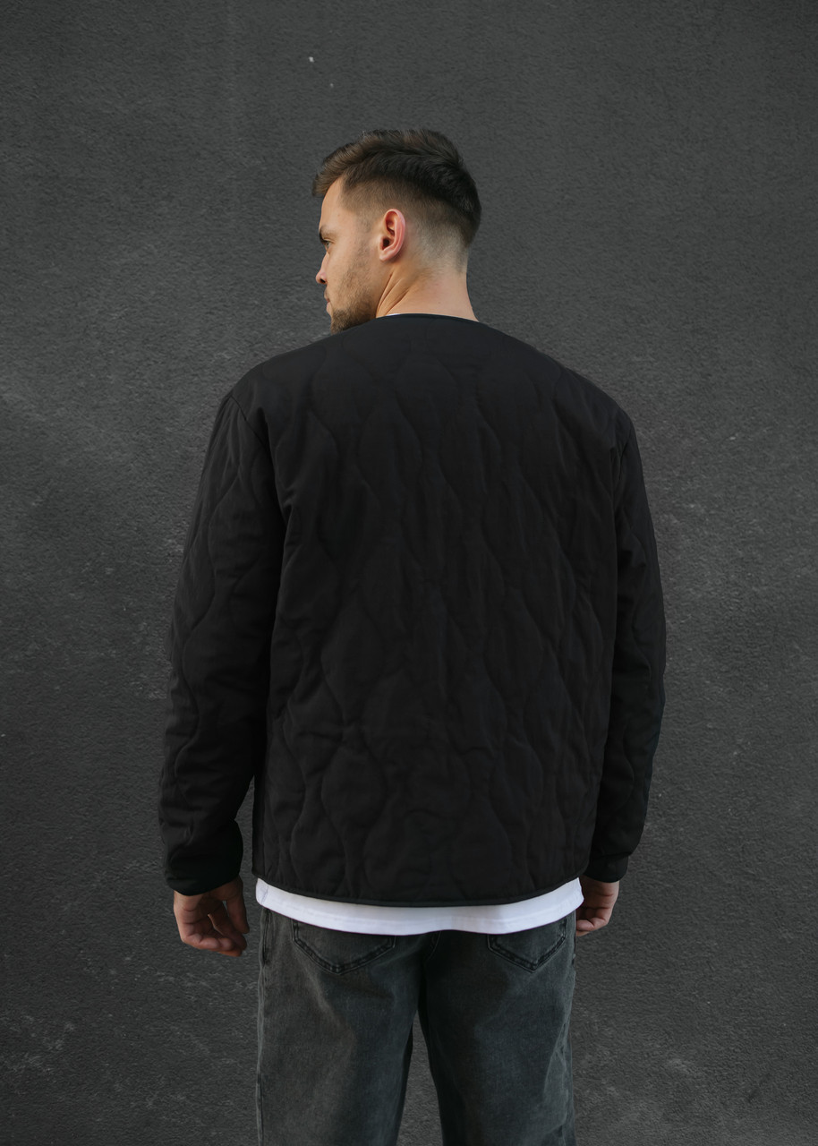 Стигана куртка чорна від бренду ТУР розміри S, M, L, XL TURWEAR - Фото 1