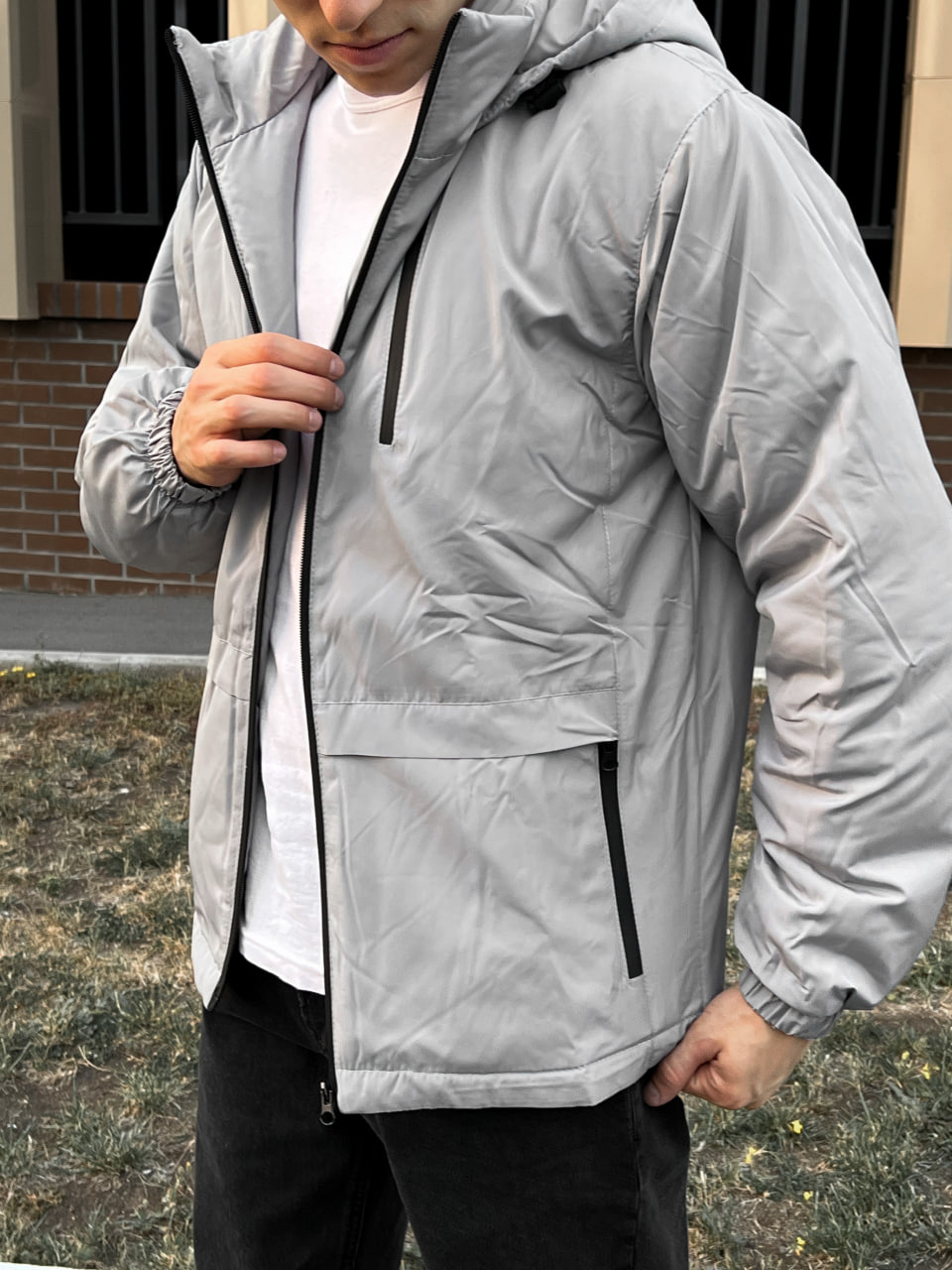 Мужская куртка демисезонная Reload Escape, светло-серый - Фото 1