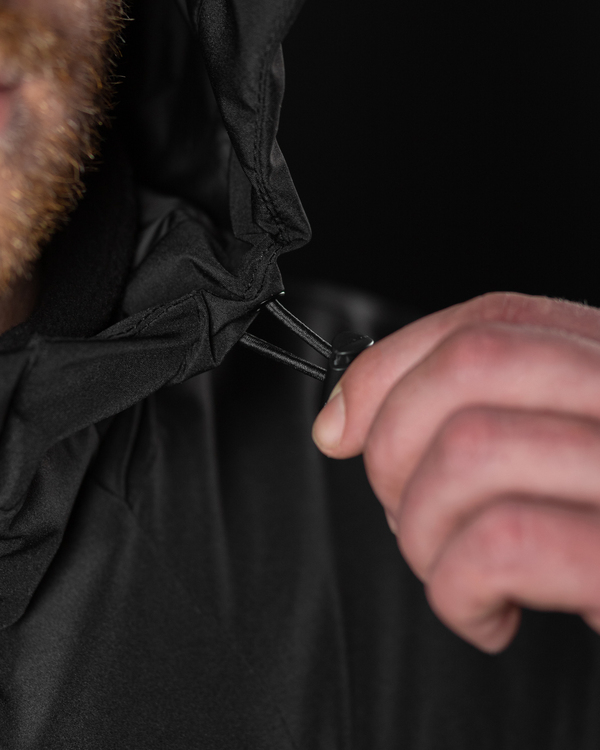 Куртка вітровка BEZET Траєкторія чорний - Фото 1