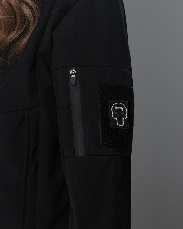 Куртка Softshell BEZET Робокоп 2.0 черный - Фото 1