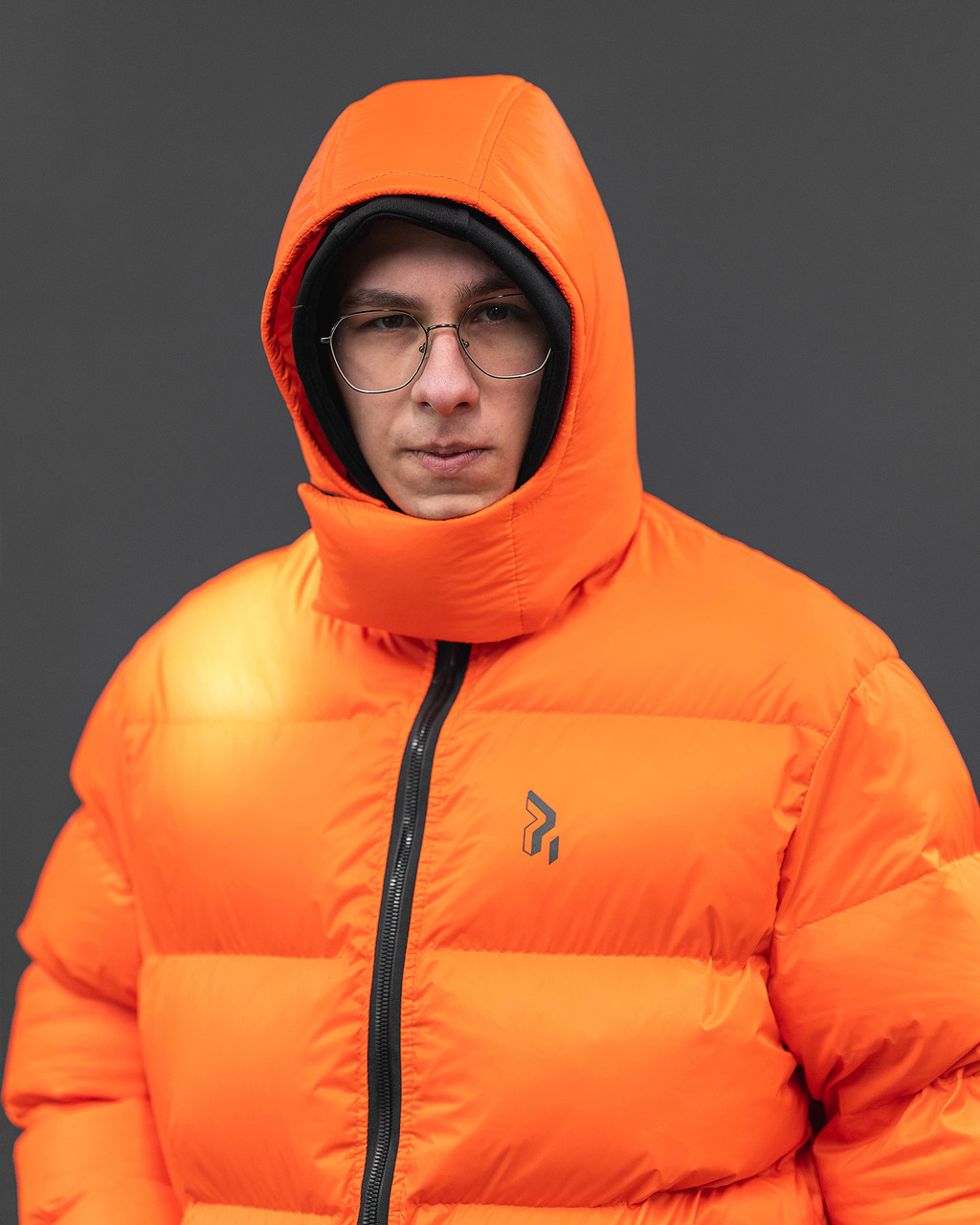 Зимняя мужская куртка Homie 2.0 оранжевый Пушка Огонь - Фото 1