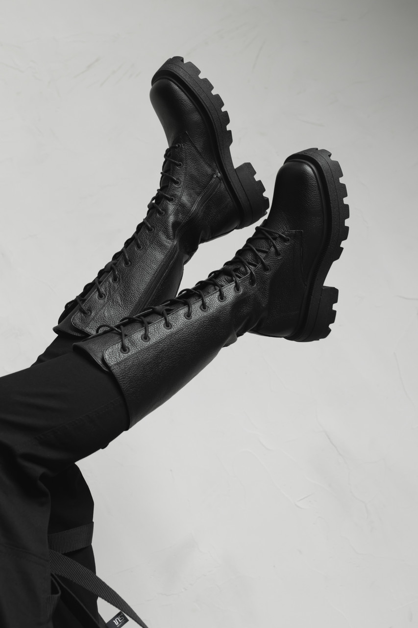 Кожаные демисезонные высокие женские ботинки от бренда TUR модель Рекса (Rexa) размер 36, 37, 38, 39, 40 TURWEAR - Фото 9