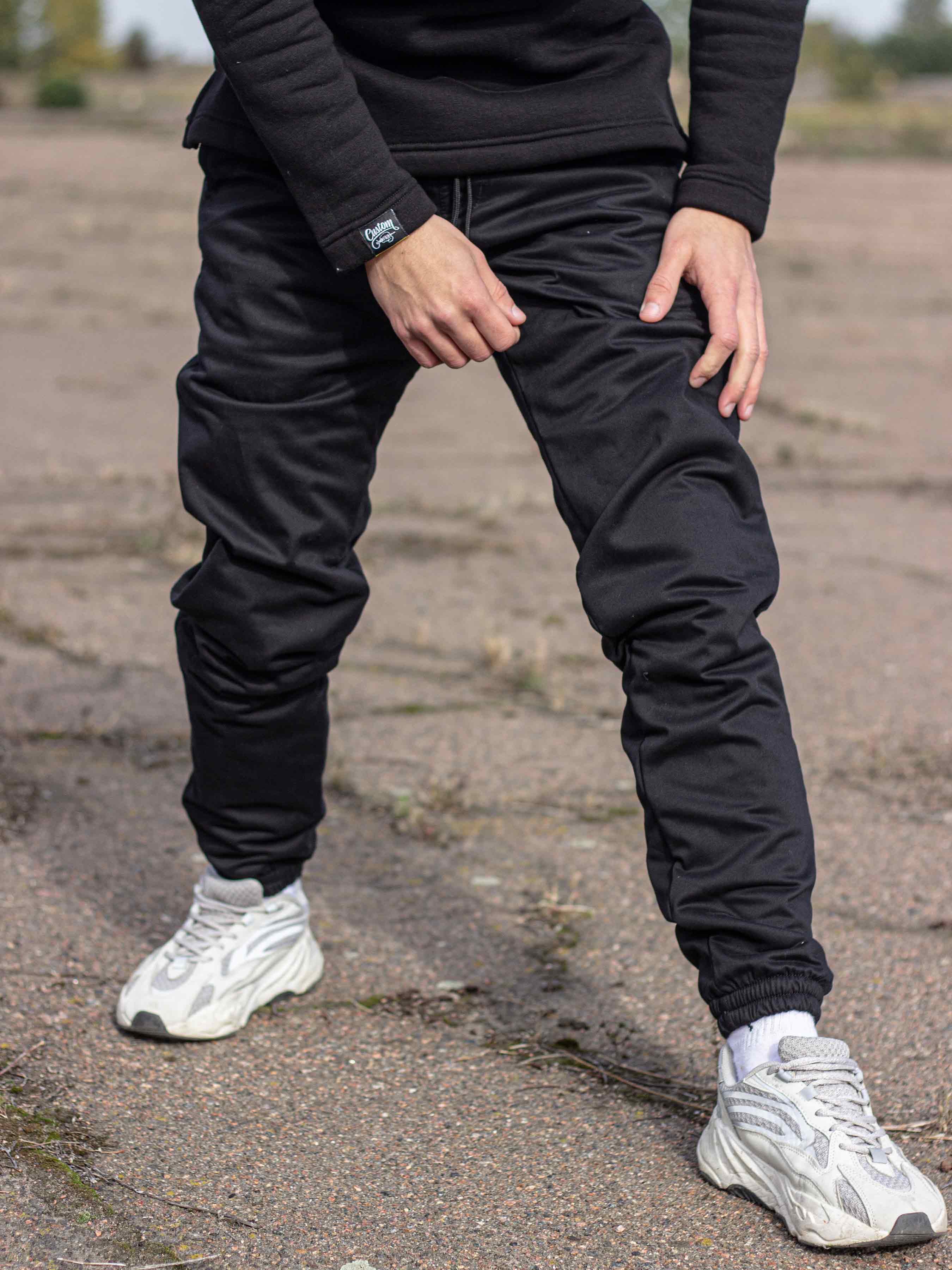 Штани Custom Wear зимові джогери 2.0 Black - Фото 1