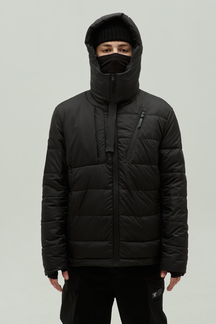 Демісезонна куртка чоловіча чорна бренд ТУР модель Ішов TURWEAR - Фото 1