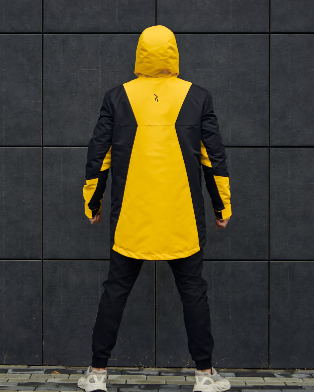 Куртка демісезонна чоловіча OGONPUSHKA Horn чорно-жовта Пушка Огонь - Фото 1