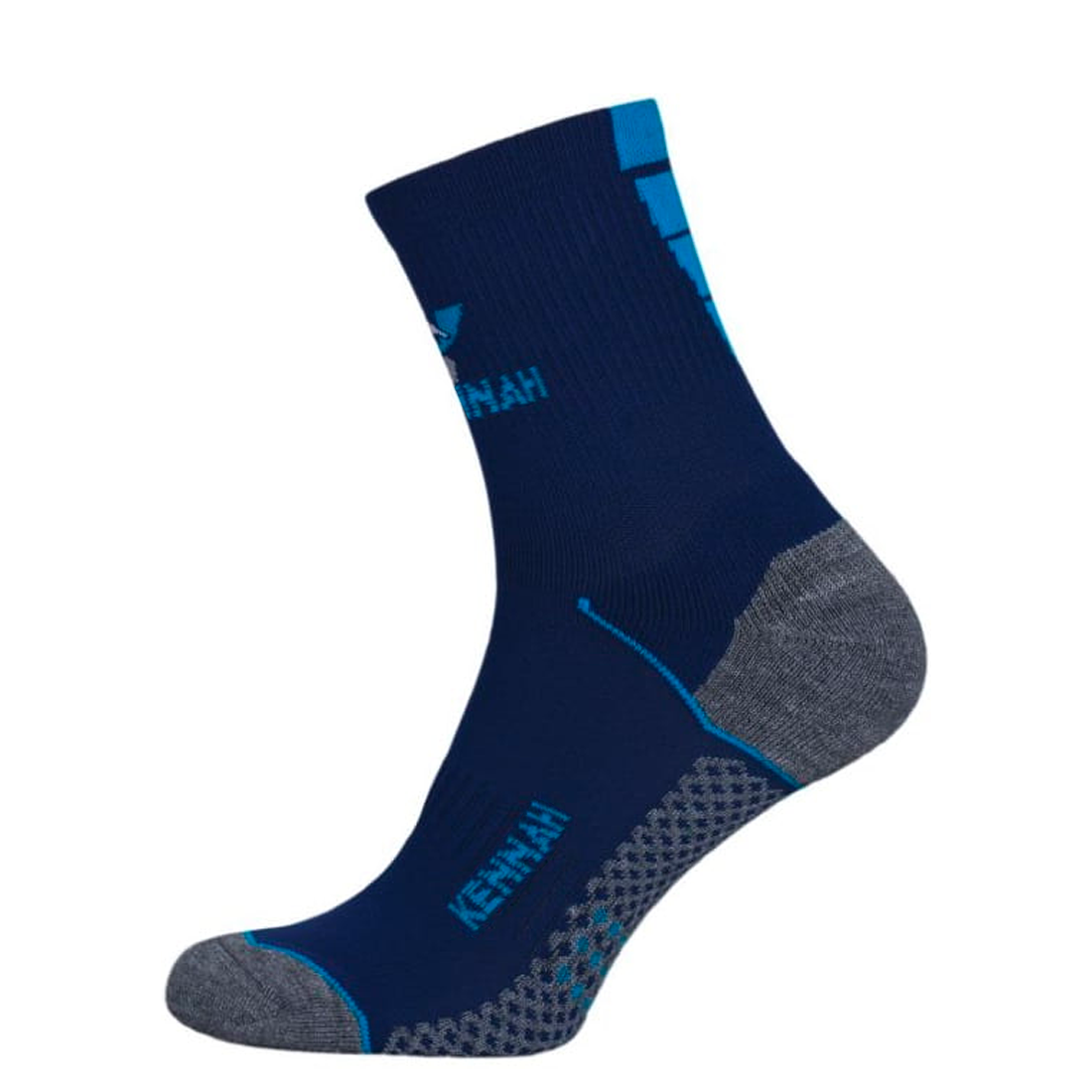 Шкарпетки чоловічі спортивні компресійні мультиспорт, KENNAH, темно-синій MansSet