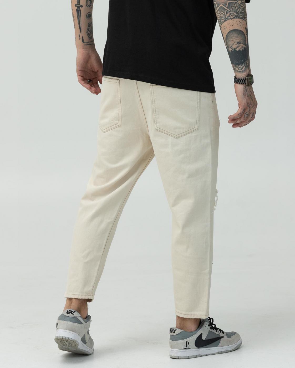 Білі джинси BEZET Basic - Фото 1
