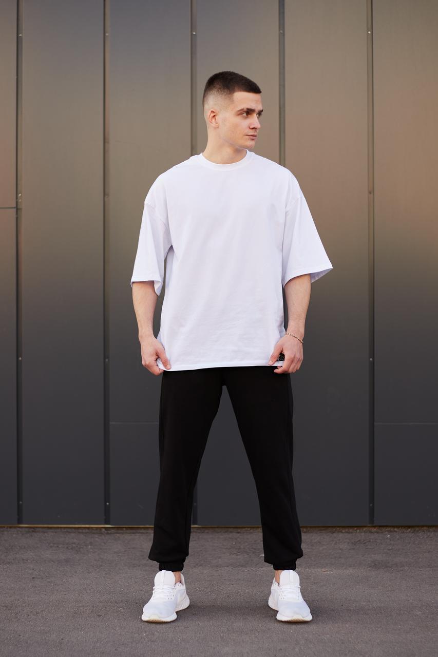 Спортивные штаны мужские чёрные от бренда ТУР модель Стандарт TURWEAR - Фото 1