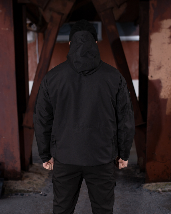 Куртка вітровка BEZET STALKER чорний - Фото 35