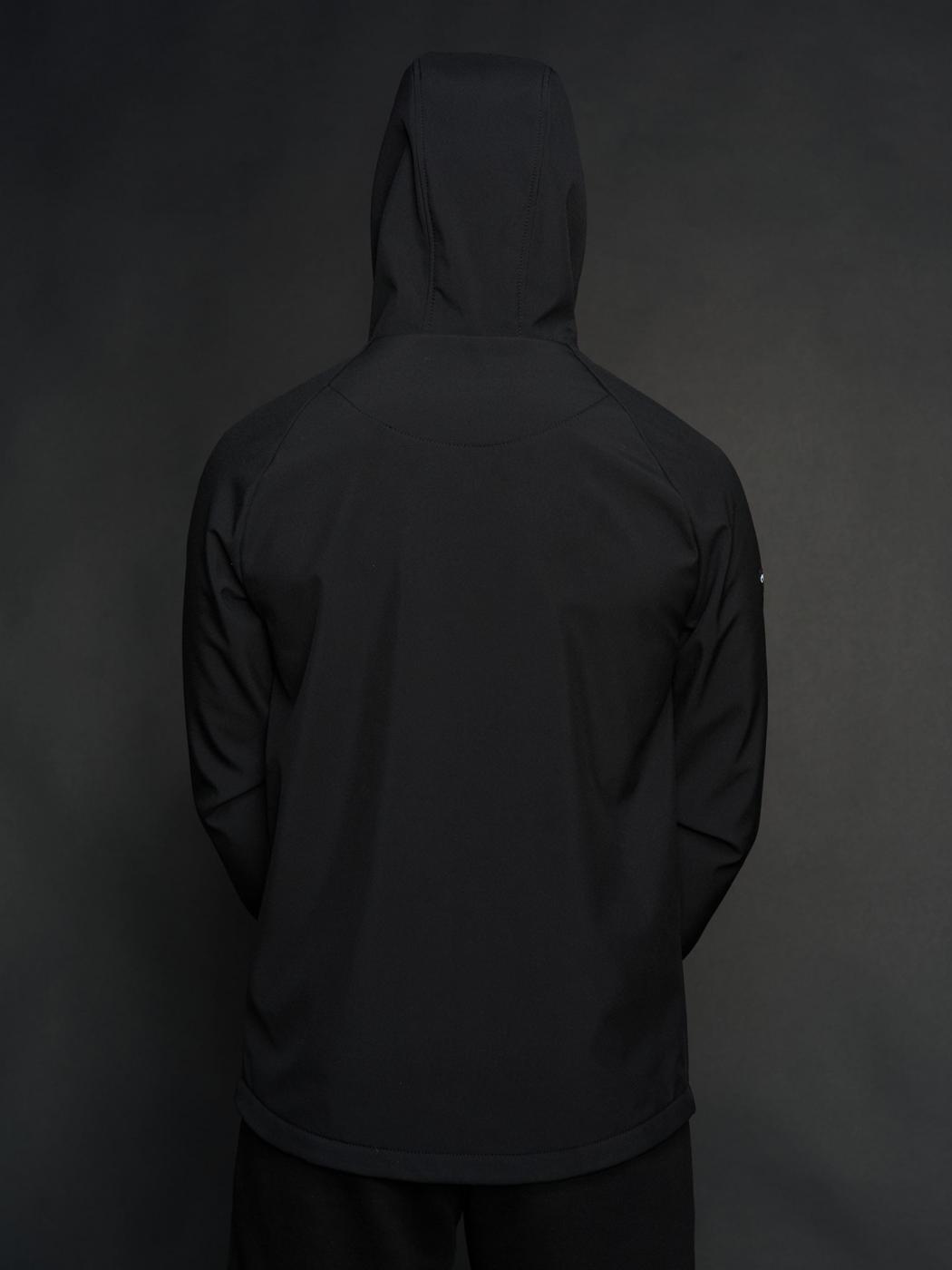 Куртка чоловіча Protection Soft Shell чорна Custom Wear - Фото 1