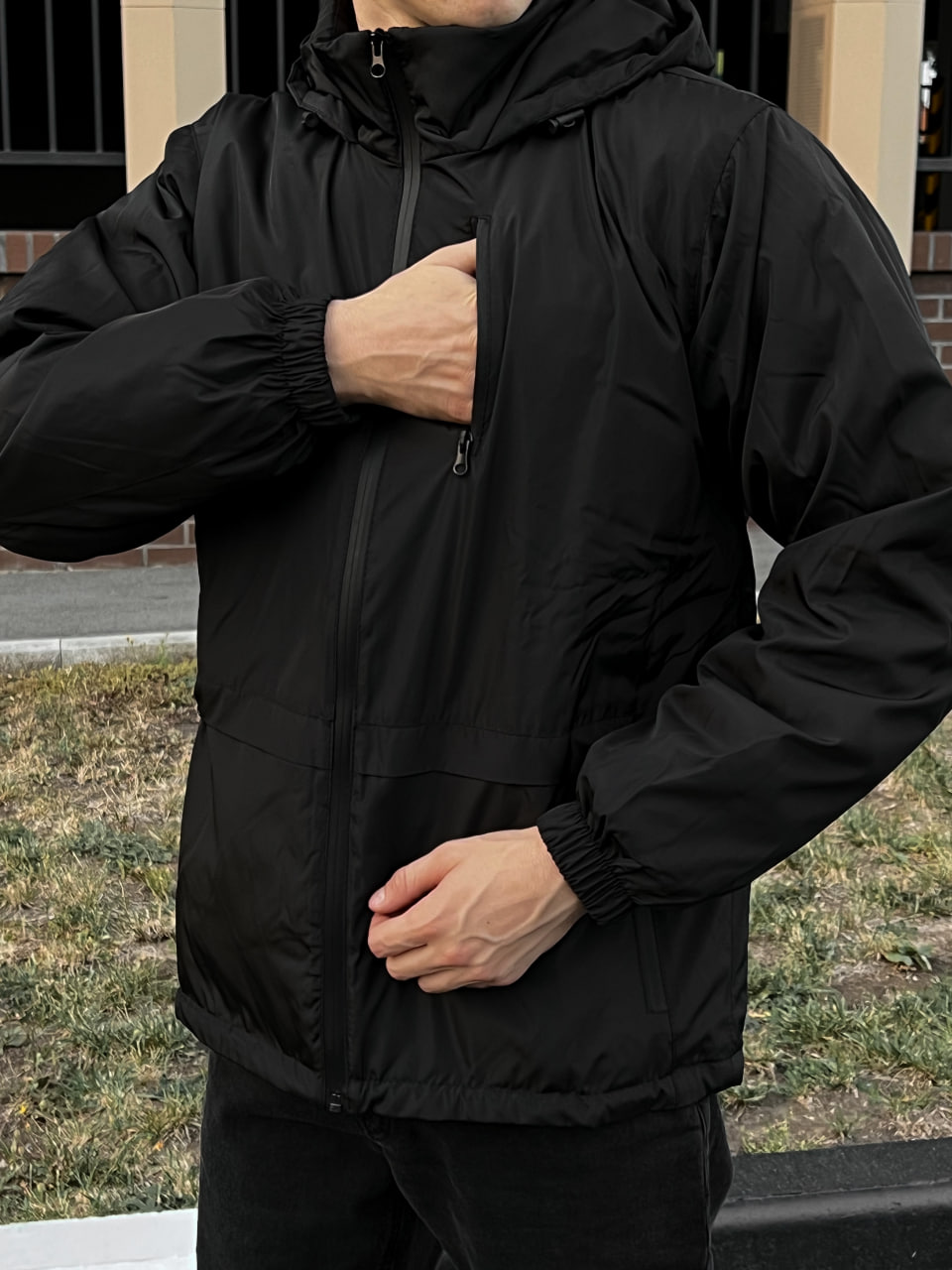 Мужская куртка демисезонная Reload Escape, черный - Фото 3