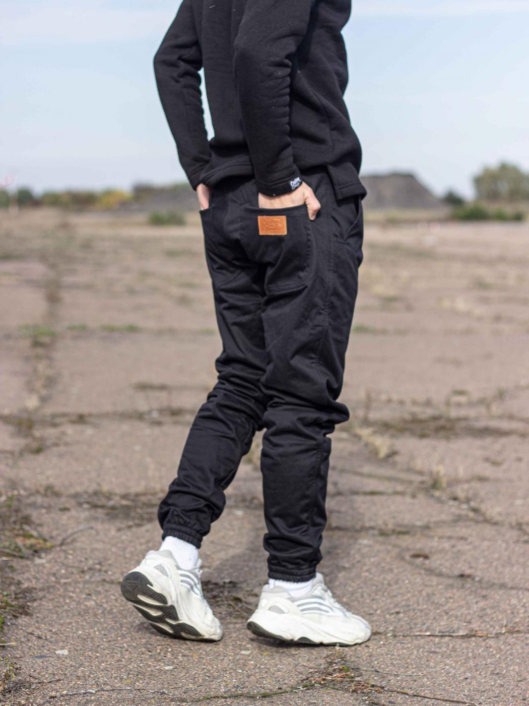 Штани зимові джогери 2.0 Black Custom Wear - Фото 2