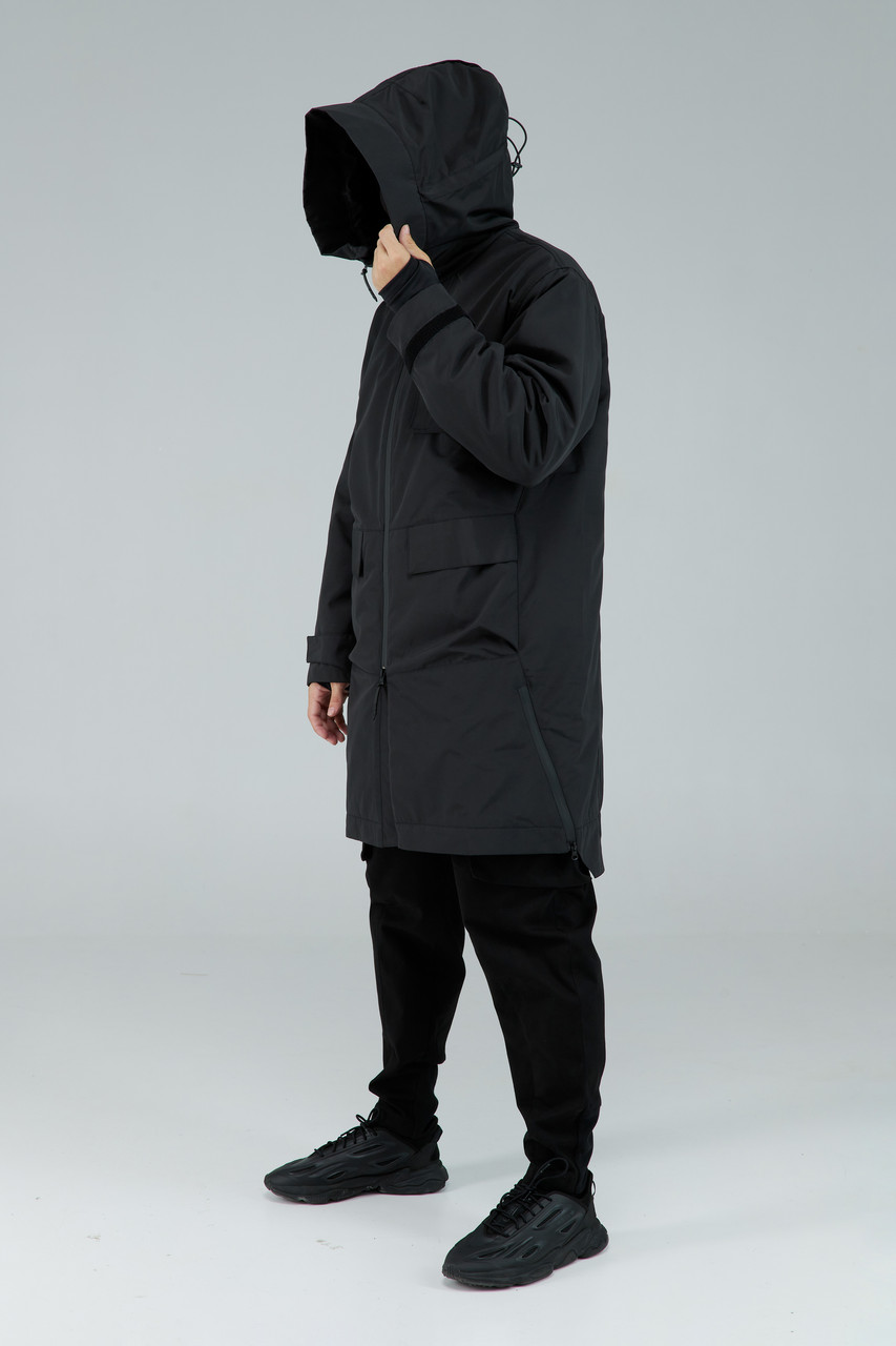 Демисезонная мужская парка куртка черная Рейдер от бренда ТУР TURWEAR