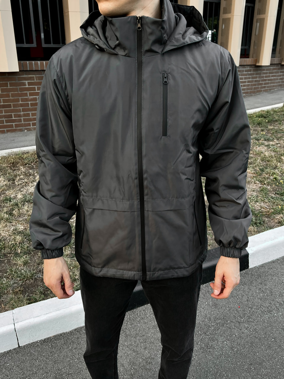 Мужская куртка демисезонная Reload Escape, темно-серый - Фото 1