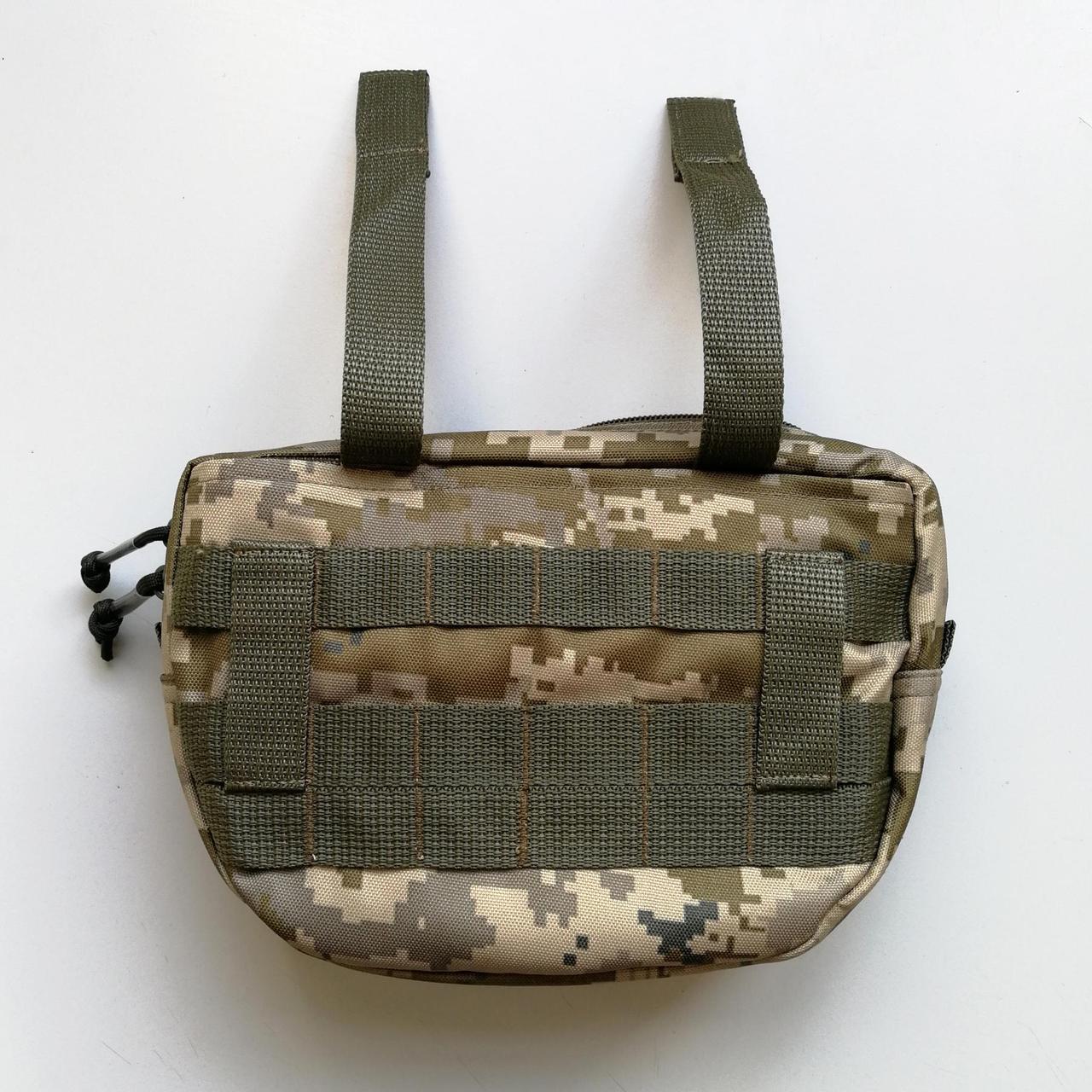 Напашная сумка (админ подсумок), пиксель от TUR Tactical TURWEAR - Фото 1