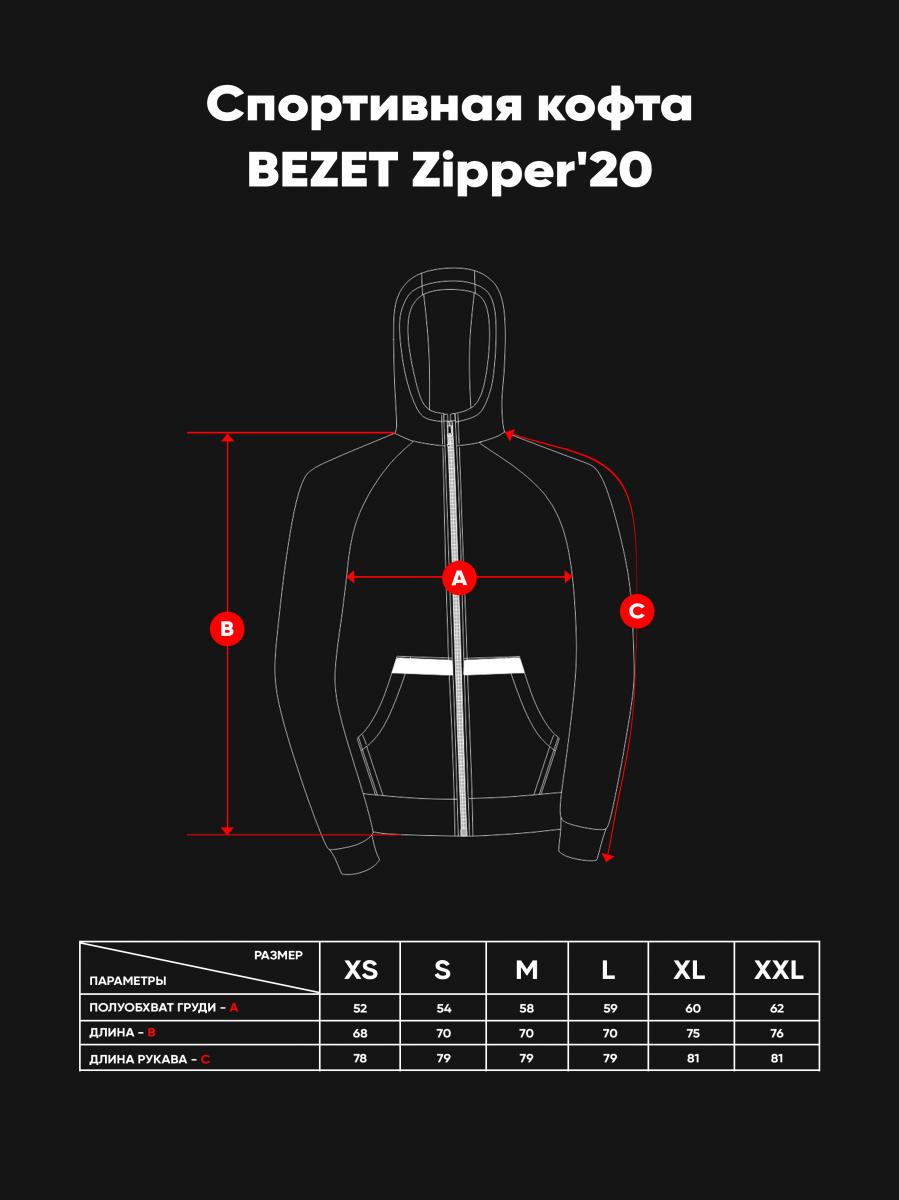 Спортивный костюм BEZET Zipper blue'20 - Фото 2