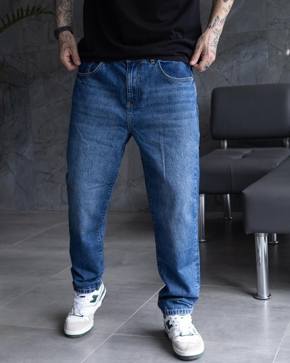 Базові сині джинси BEZET Basic washed