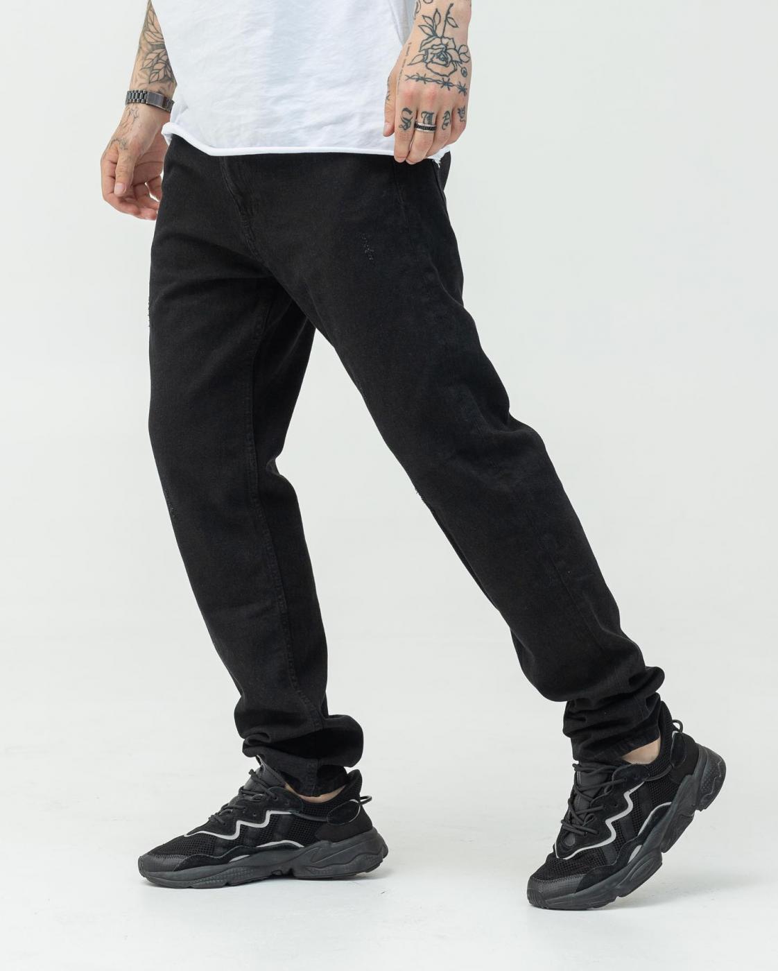 Чорні джинси базові BEZET Basic - Фото 1