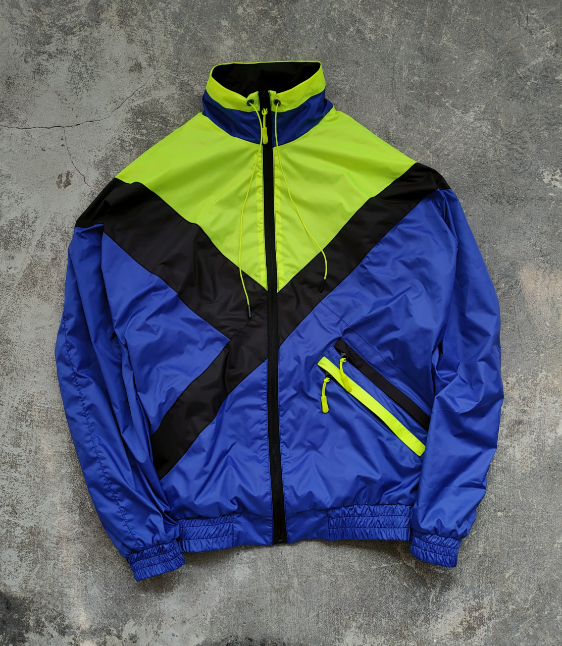 Мужская демисезонная куртка - ветровка Reload Retro 90-6 салатовый - Фото 1
