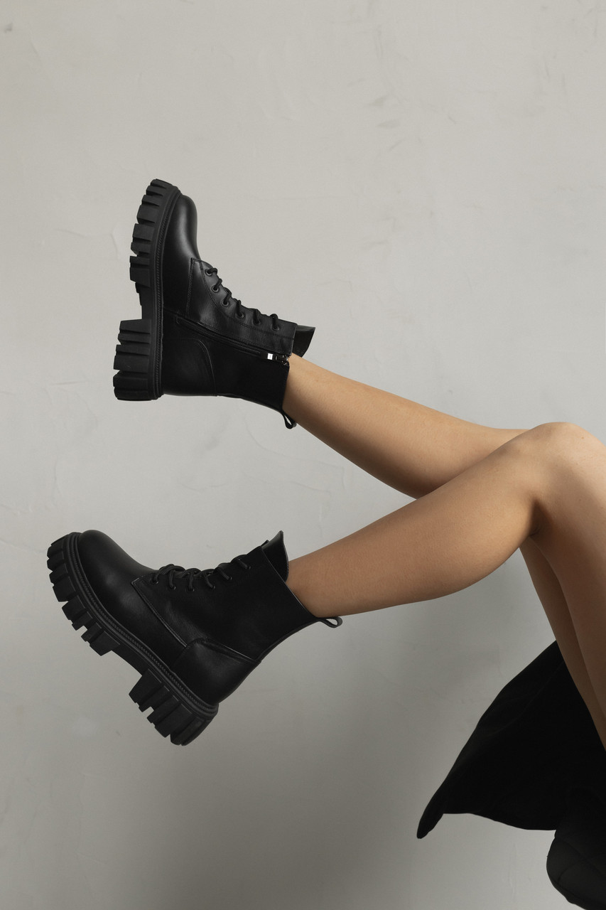 Шкіряні демісезонні жіночі черевики від бренду TUR модель Крісті (Kristy) розмір 35, 36, 37, 38, 39, 40 TURWEAR - Фото 1