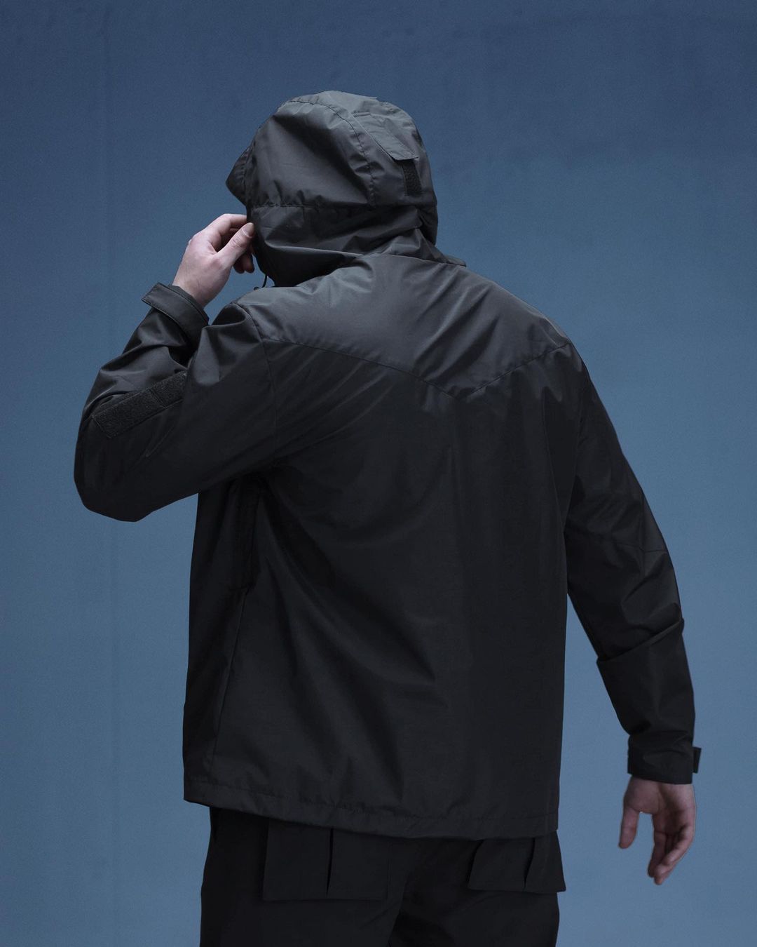 Куртка вітровка BEZET Кентавр чорний - Фото 2