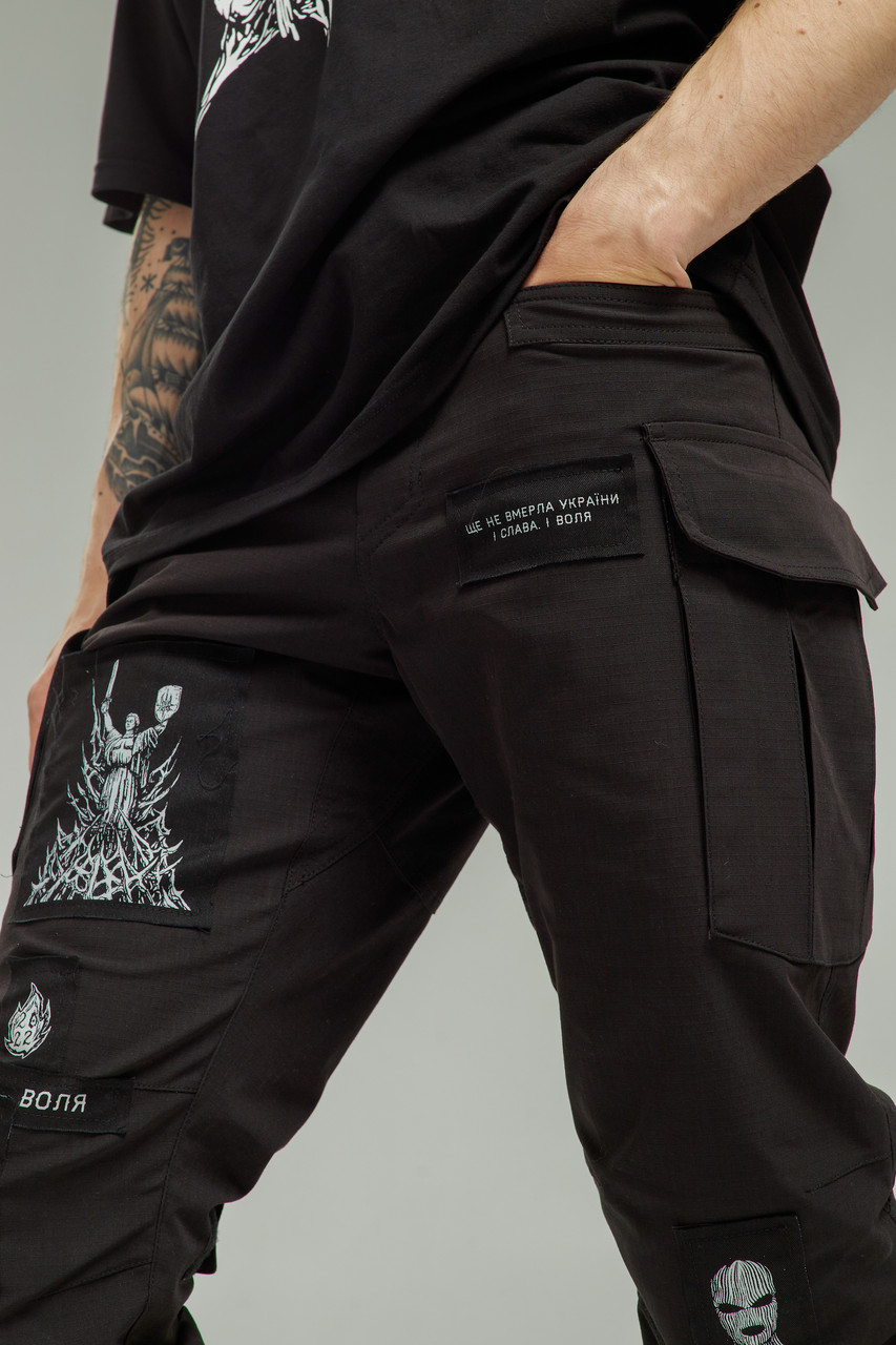 Чоловічі штани з принтами від бренду ТУР, модель Фрідом розмір S, M, L, XL TURWEAR - Фото 3