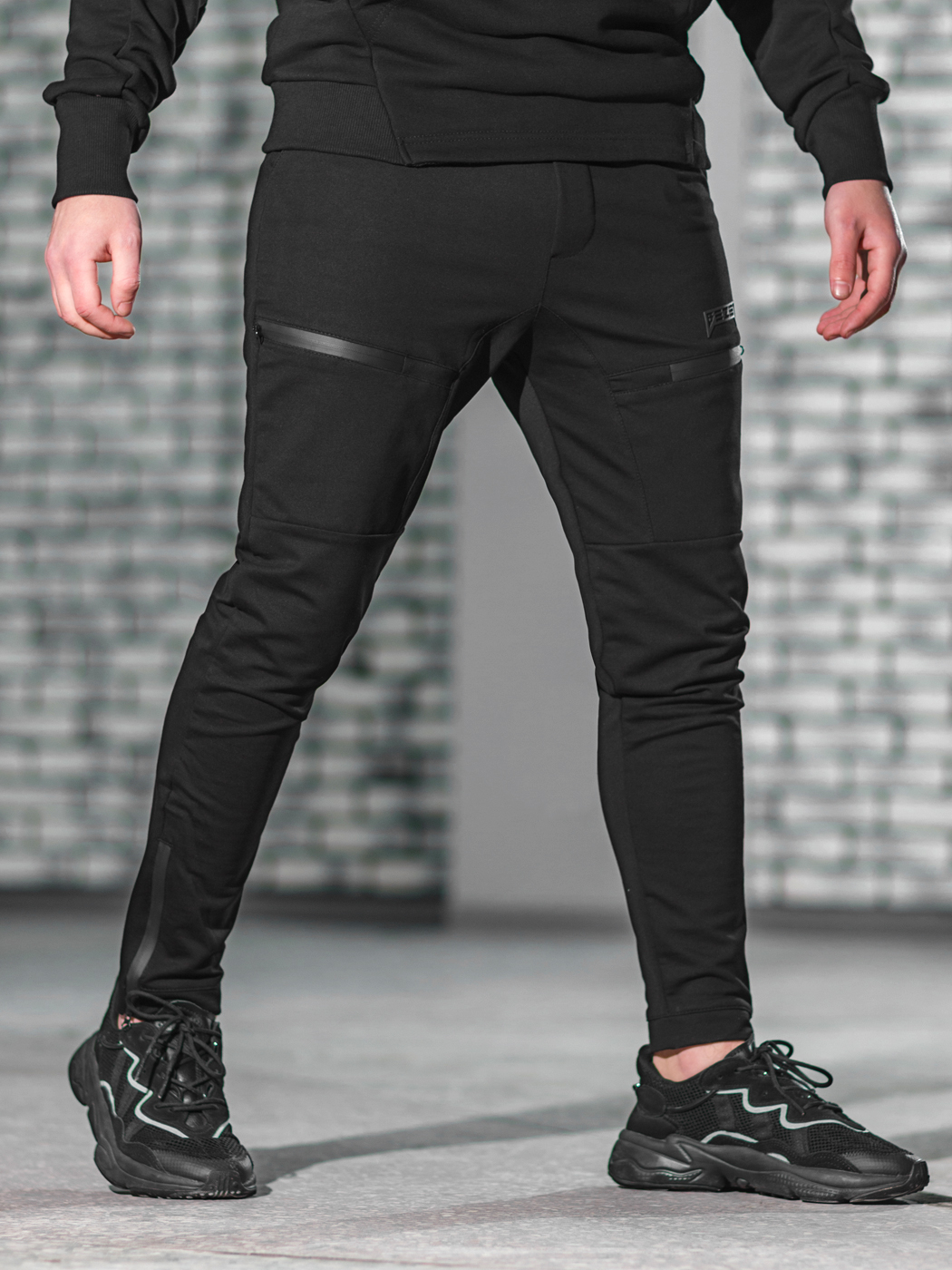 Брюки спортивні BEZET Techwear чорний - Фото 4