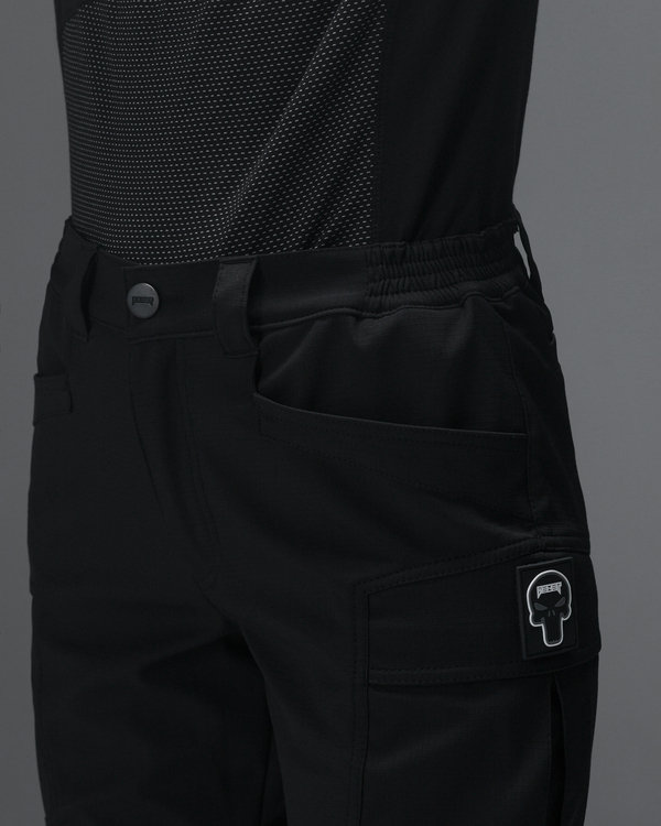 Жіночі брюки карго тактичні BEZET Капелан чорний - Фото 1