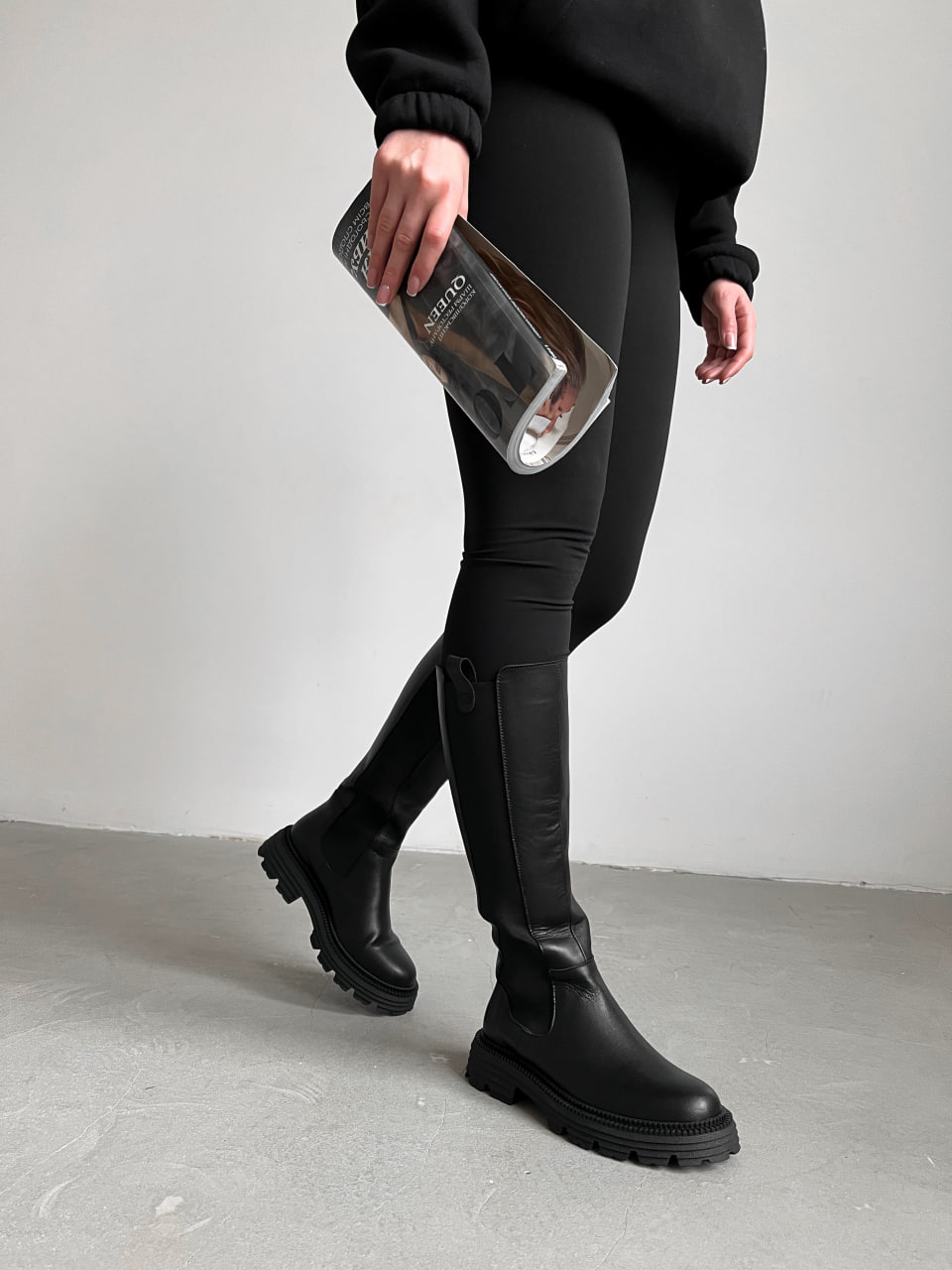Ботинки женские Chelsi Reload - Rossi, черный - Фото 1