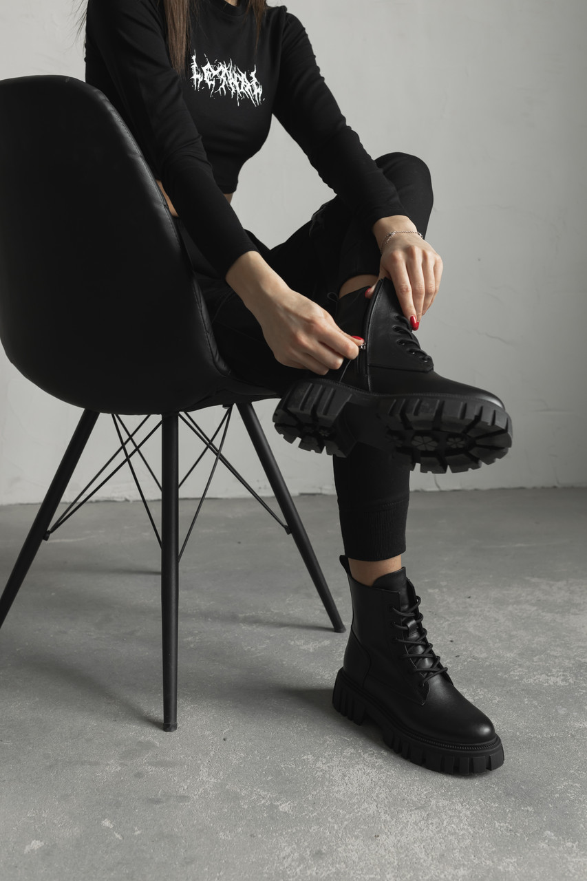 Кожаные демисезонные женские ботинки от бренда TUR модель Кристи (Kristy) размер 35, 36, 37, 38, 39, 40 TURWEAR - Фото 9