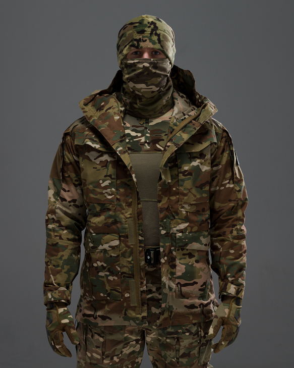 Куртка ветровка тактическая BEZET Shadow камуфляжный - Фото 1