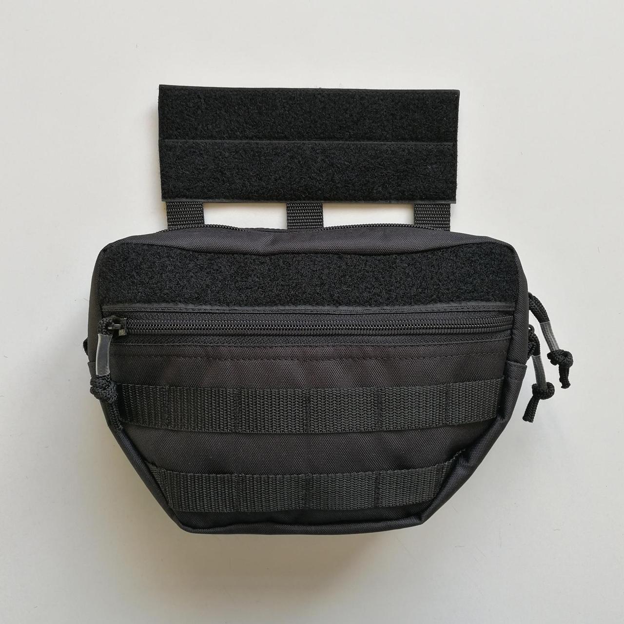 Напашна сумка (адмін підсумок), чорний від TUR Tactical TURWEAR