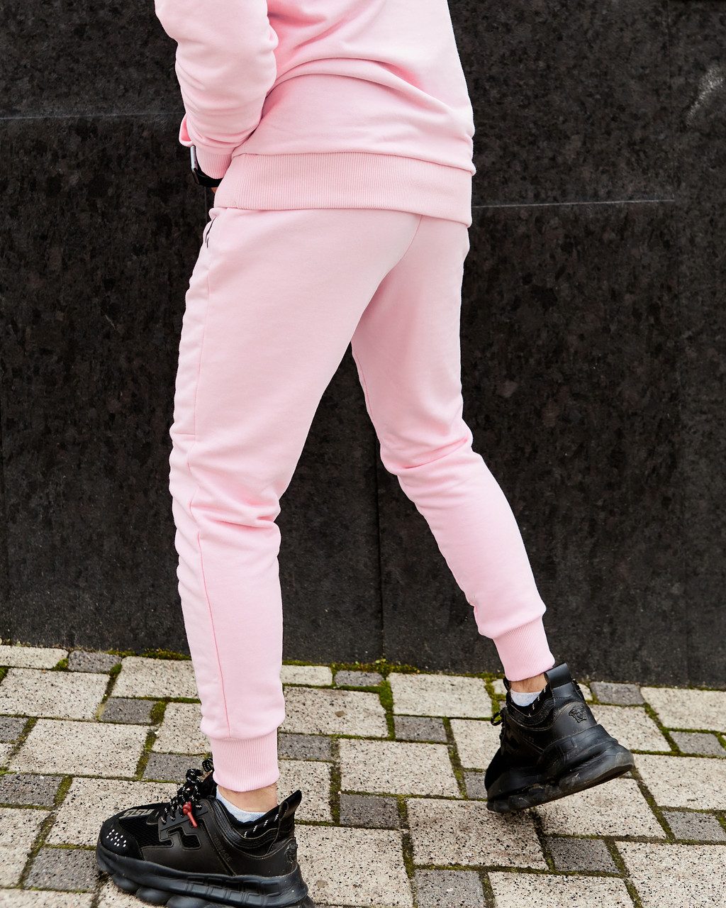 Спортивні штани OGONPUSHKA Jog рожеві Гармата Вогонь - Фото 1
