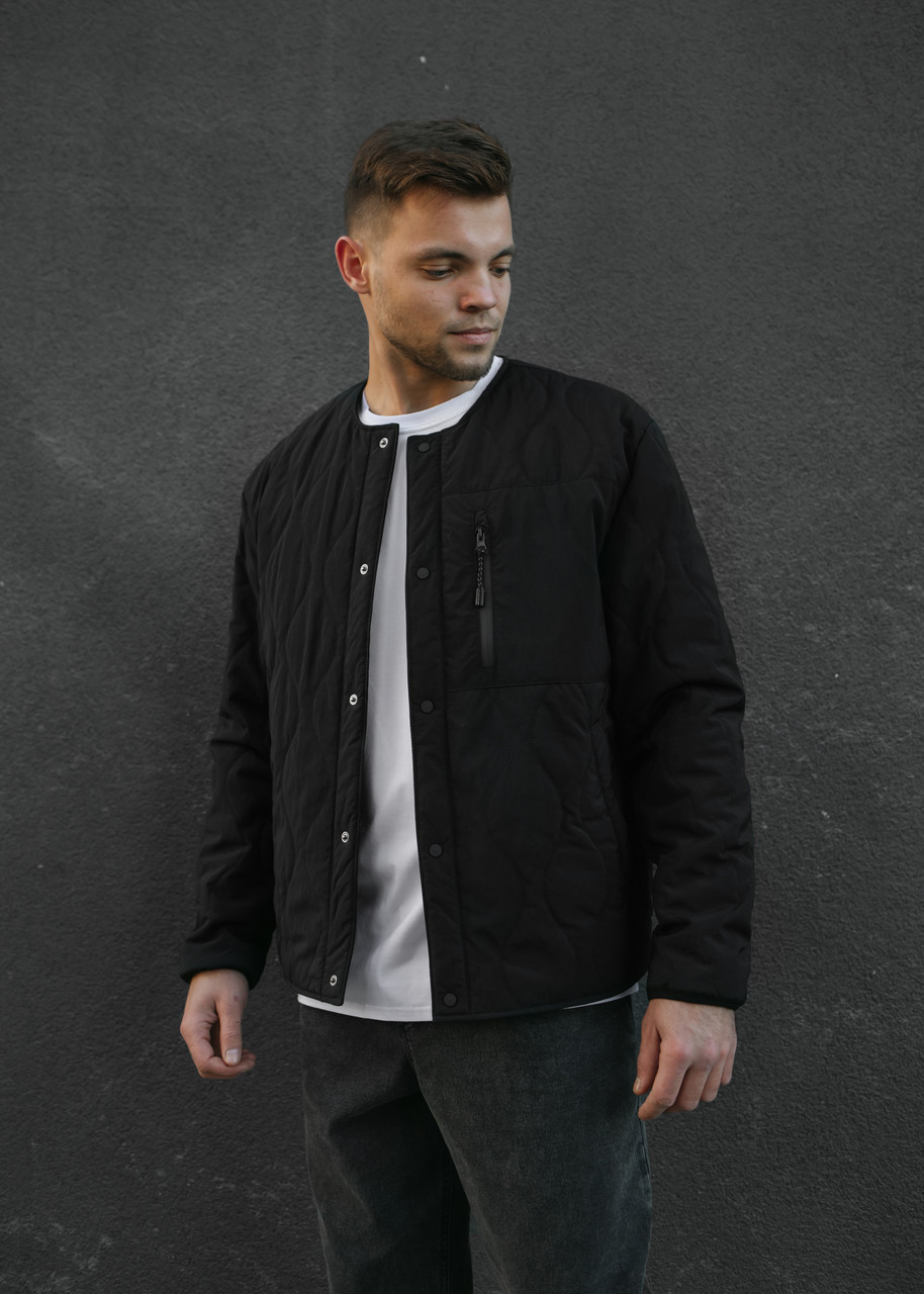 Стигана куртка чорна від бренду ТУР розміри S, M, L, XL TURWEAR - Фото 2