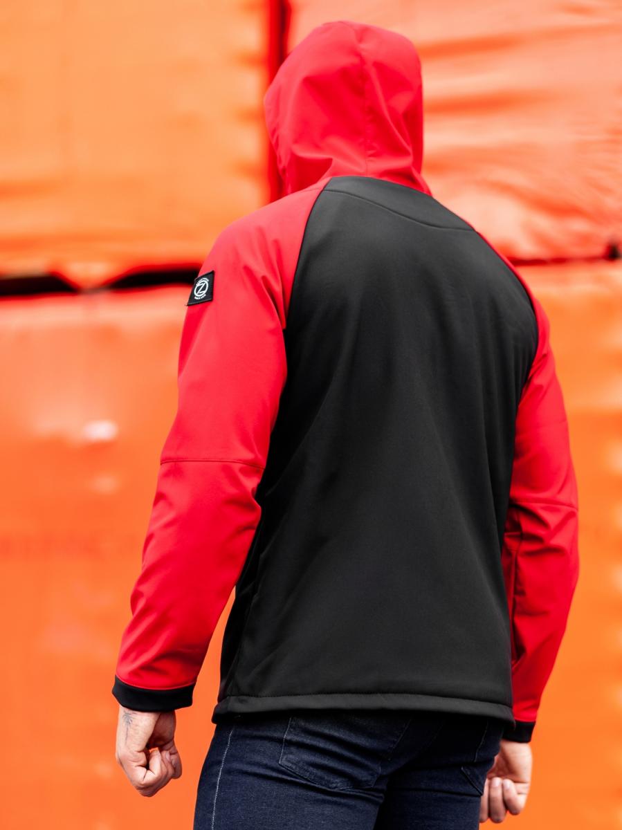 Куртка BEZET softshell Alfa black/red'19 - Фото 1