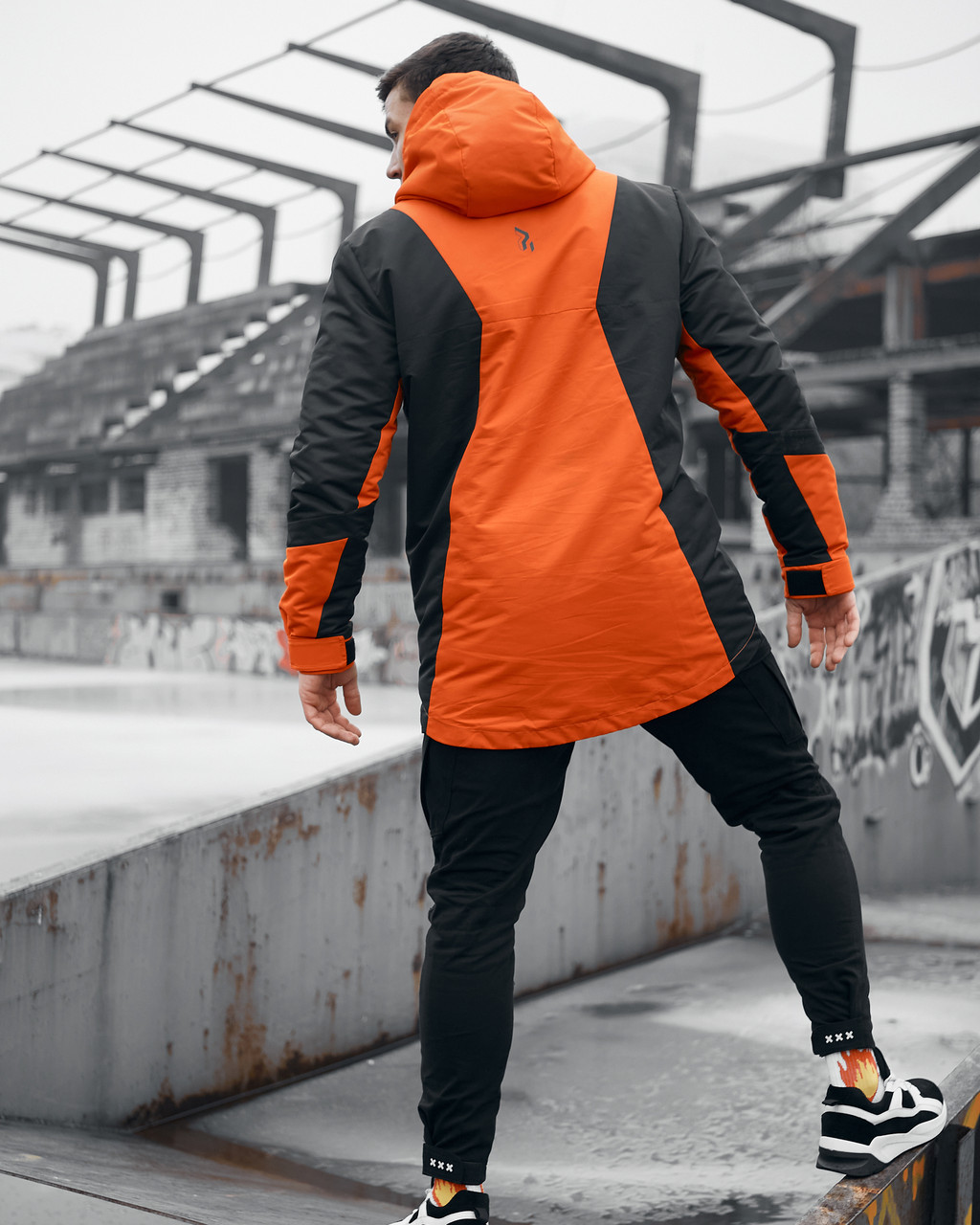 Куртка демісезонна чоловіча OGONPUSHKA Horn оранжева Пушка Огонь - Фото 7