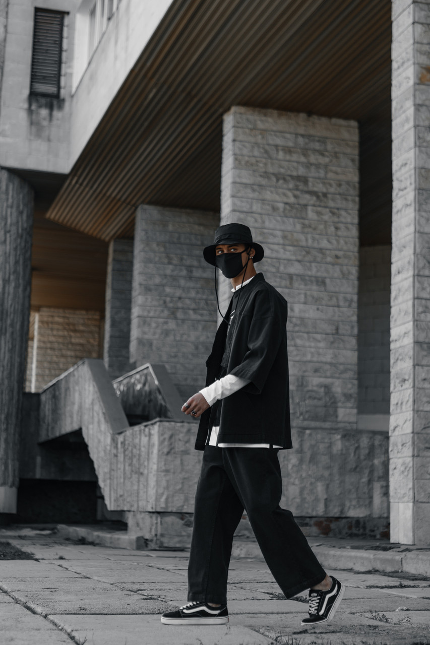 Кімоно Харуки чоловіче чорного кольору від бренду ТУР TURWEAR - Фото 9