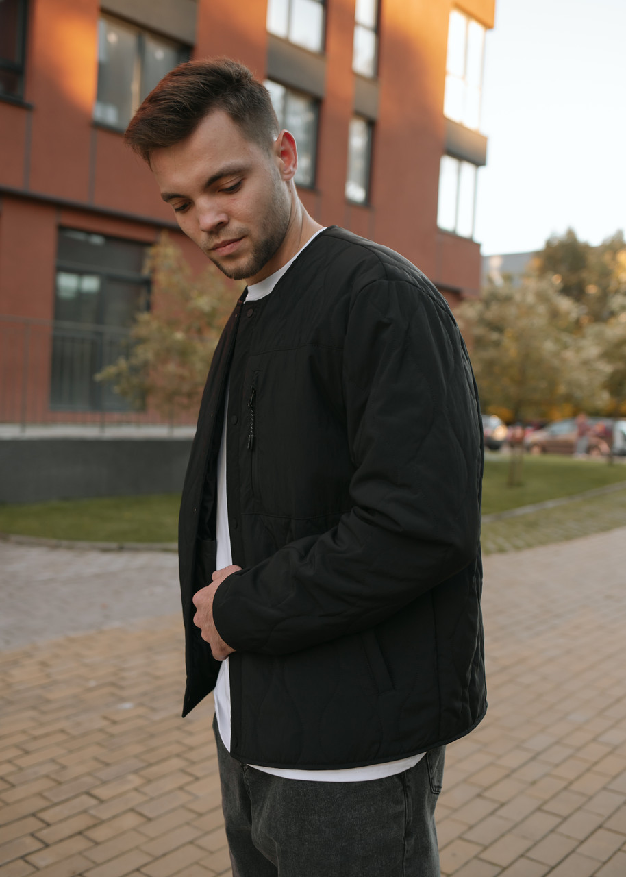 Стигана куртка чорна від бренду ТУР розміри S, M, L, XL TURWEAR - Фото 3